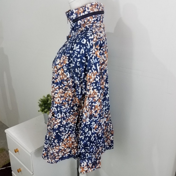 🔥3/$15 Catherine Malandrino Leopard Zip Jacket - Picture 3 of 8